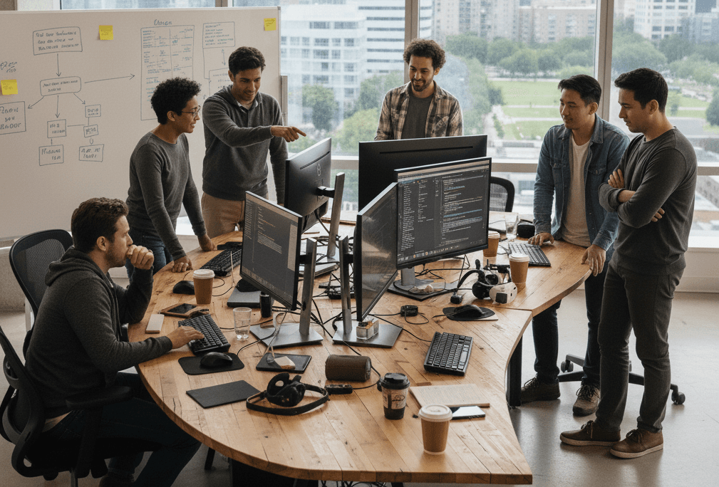 Enterprise Dashboard Interface